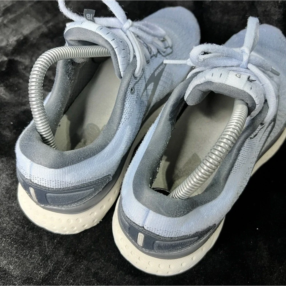Brooks Glycerin 18 1203171B073 Womens 9.5 Athletic Running Shoes Blue Sneakers